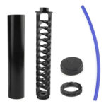 1/2-28, 5/8-24 Fuel Filter, Solvent Trap Kit for NAPA 4003, WIX 24003 6″ 10″, Hose Adapter